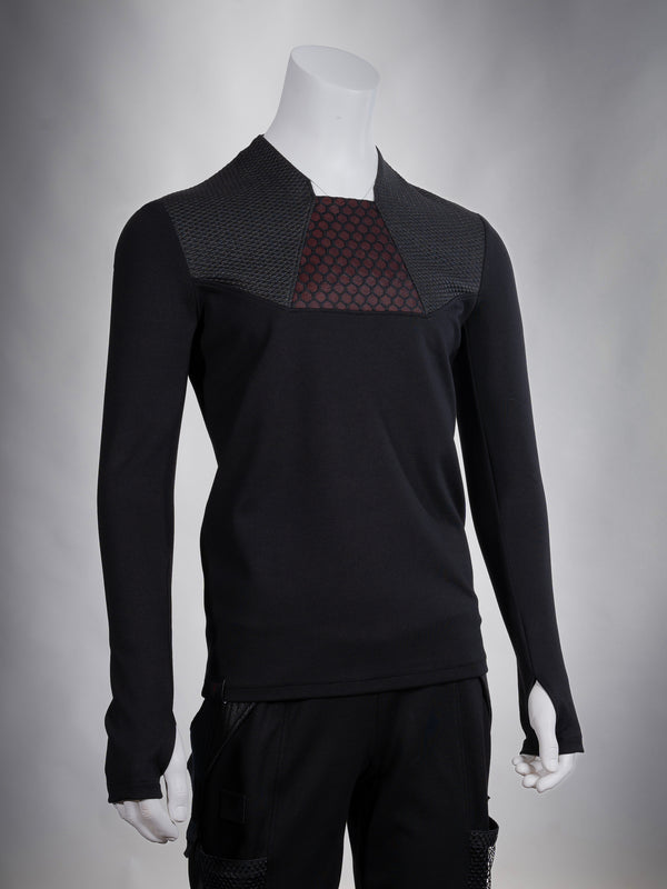 ILM – Black Futuristic Pullover
