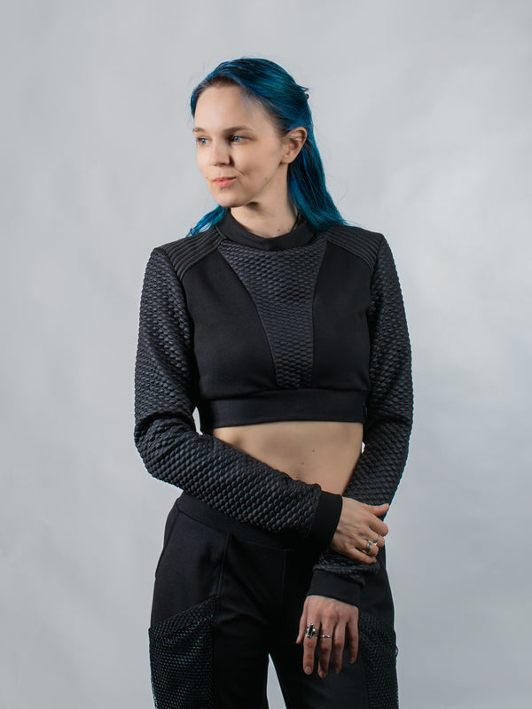 SP-C Cyberpunk crop top