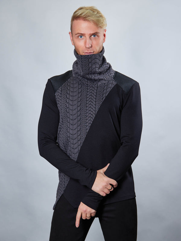 AB-L8 Asymmetrical sweater