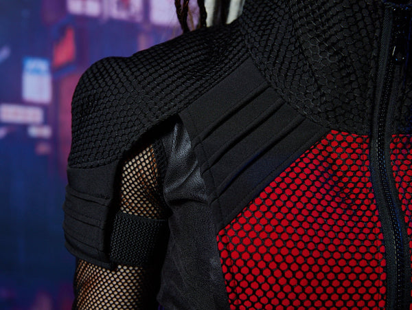 488-L Black cyberpunk vest