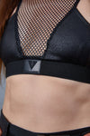 CT7 Black crop top