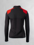 2PT-RR-36 Black and red women's pullover