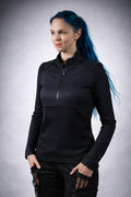 RR Q10 Black and red women's pullover
