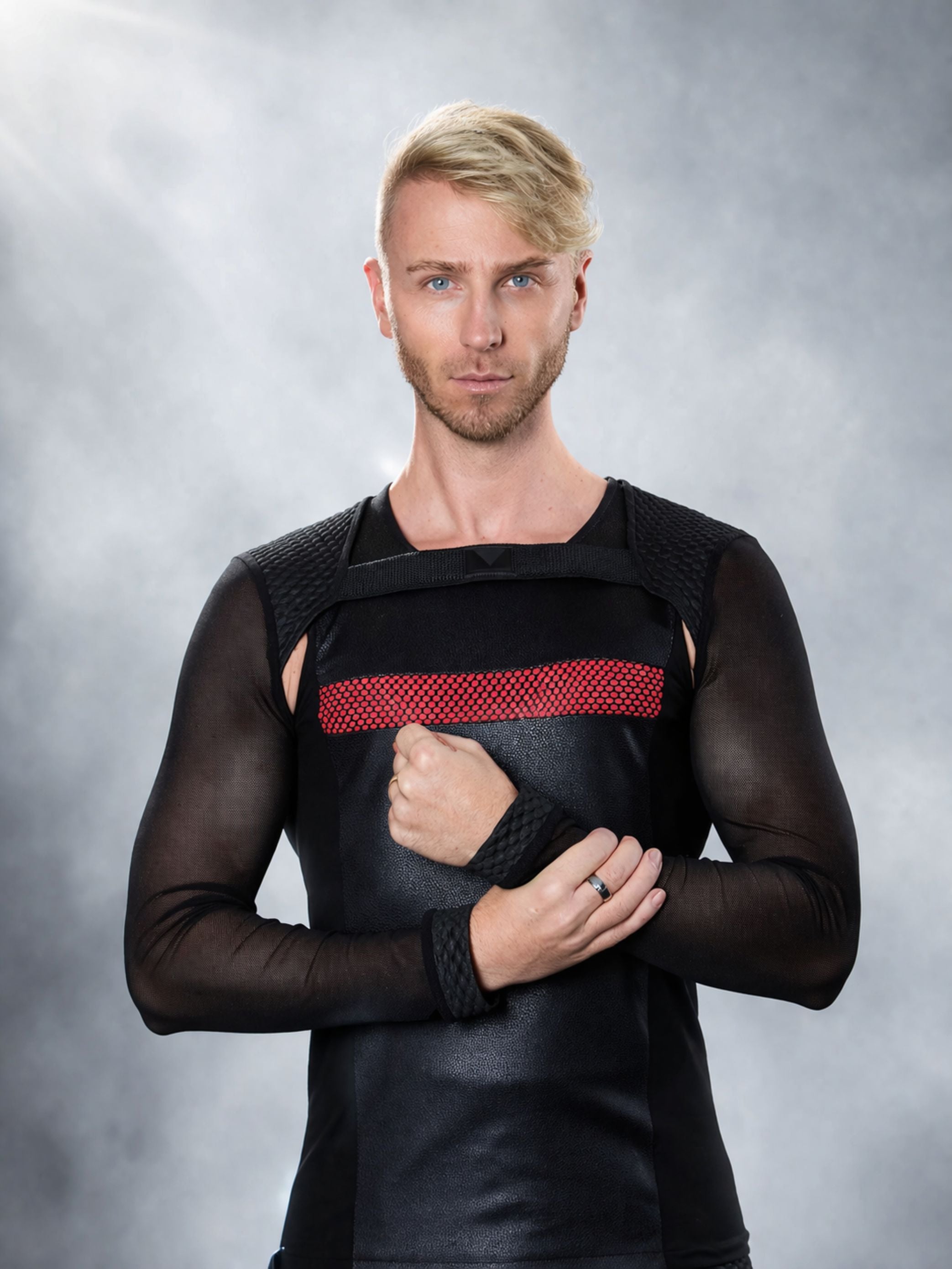 SH3-M Q10 Men's mesh sleeves