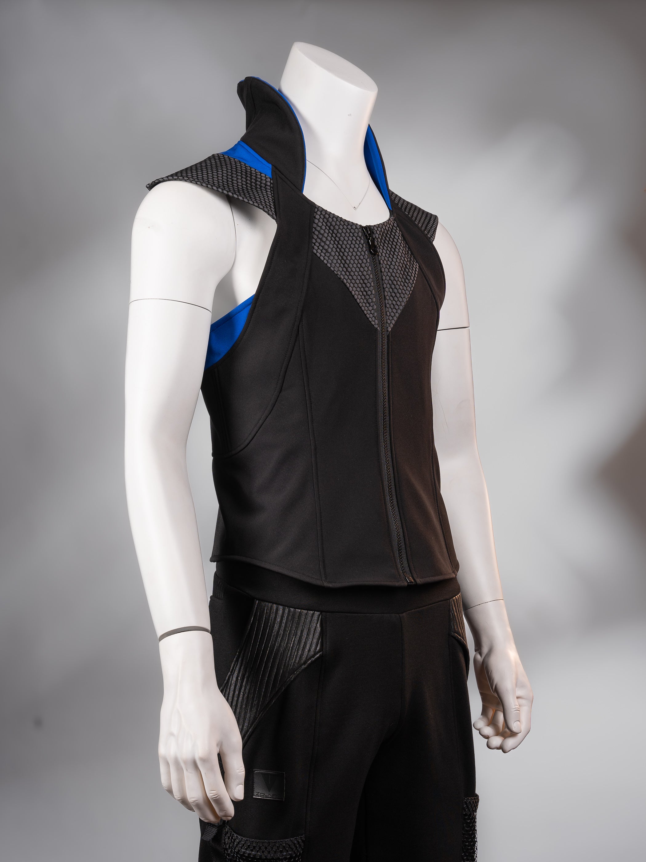 OD-L Black futuristic vest