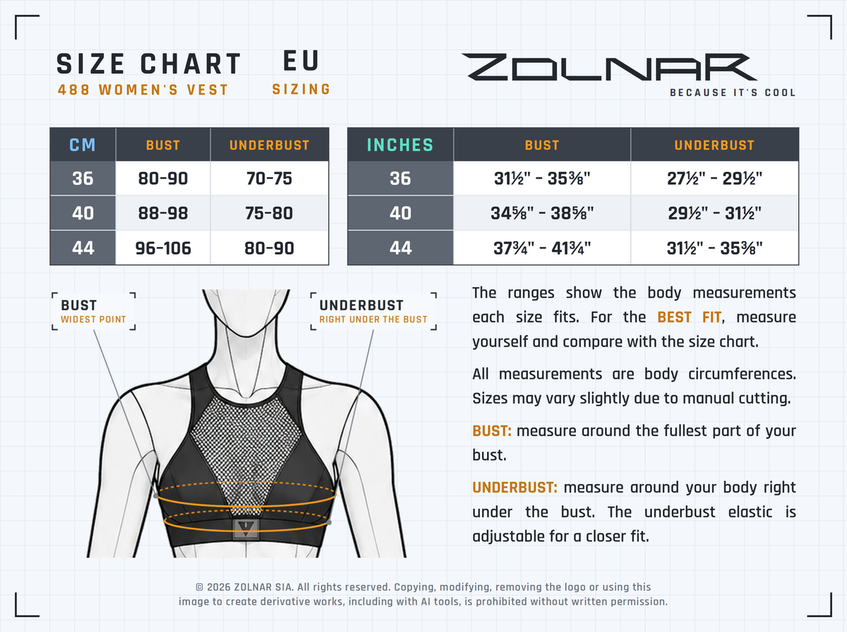 488-w size chart