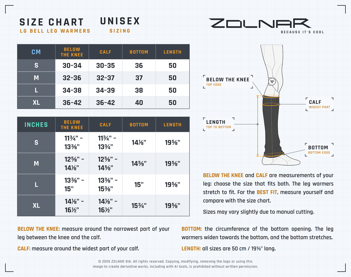 lg size chart