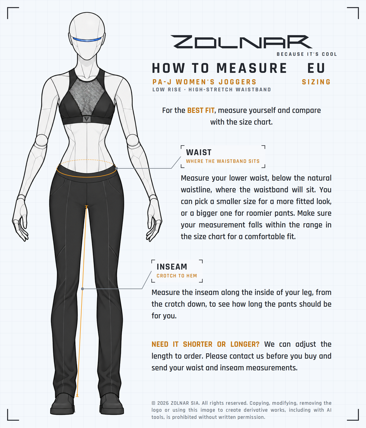 paj-w-measure size chart