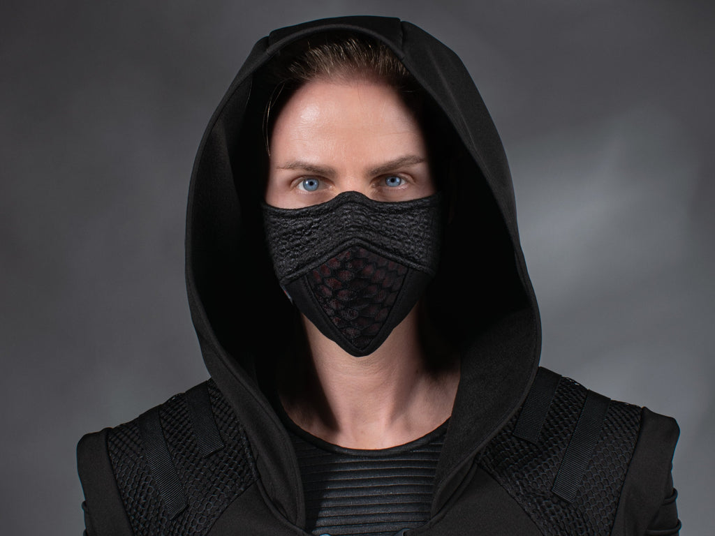 MC-Q3 Black face mask