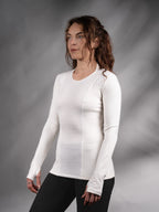 CC1-00 Q10 White cyberpunk sweater