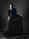PT-902 SK-SH-1 Q10 38 EU Black skirt with a shirt.