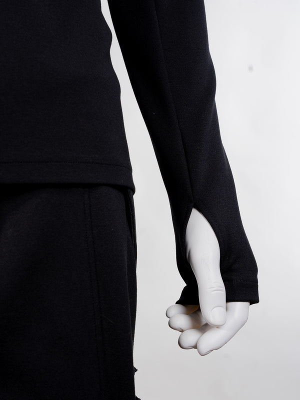 CNS Architectural Black Pullover