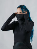868 Black sci-fi sweater