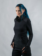 868 Black sci-fi sweater