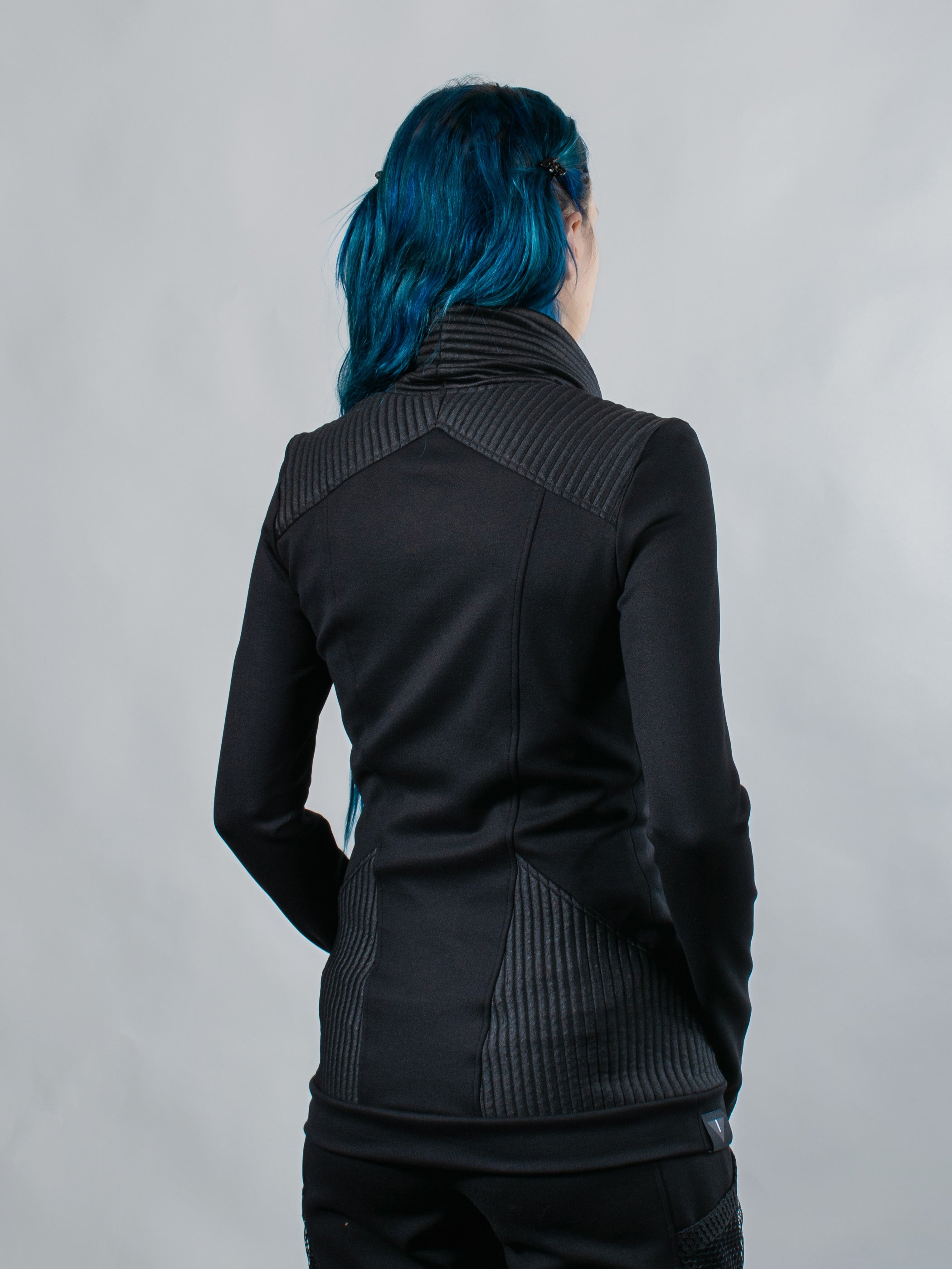 868 Black sci-fi sweater