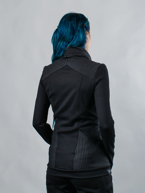 868 Black sci-fi sweater