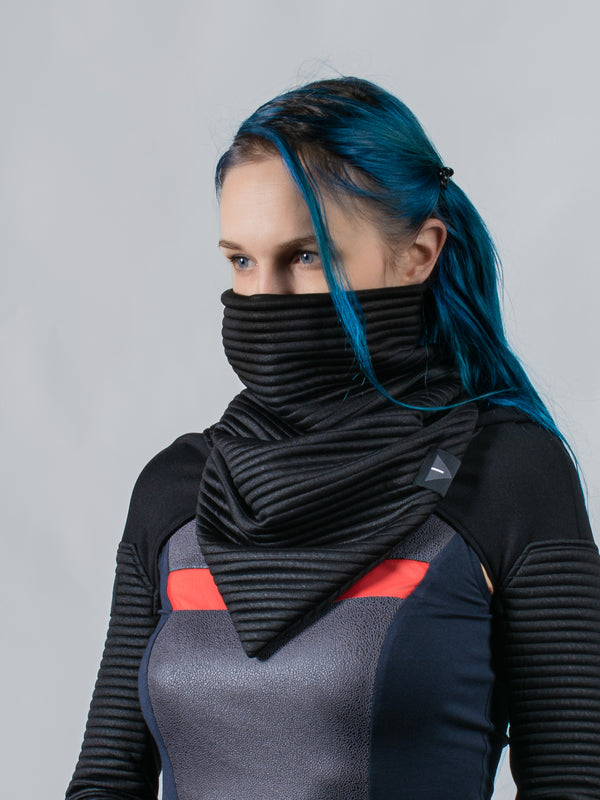 SC2 Q2 Black military scarf