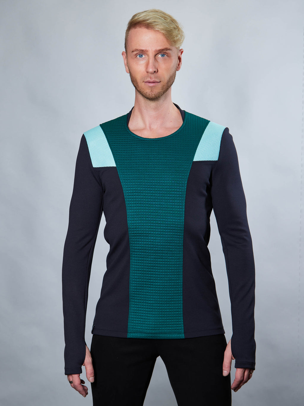 CC1-5 Green cyberpunk sweater