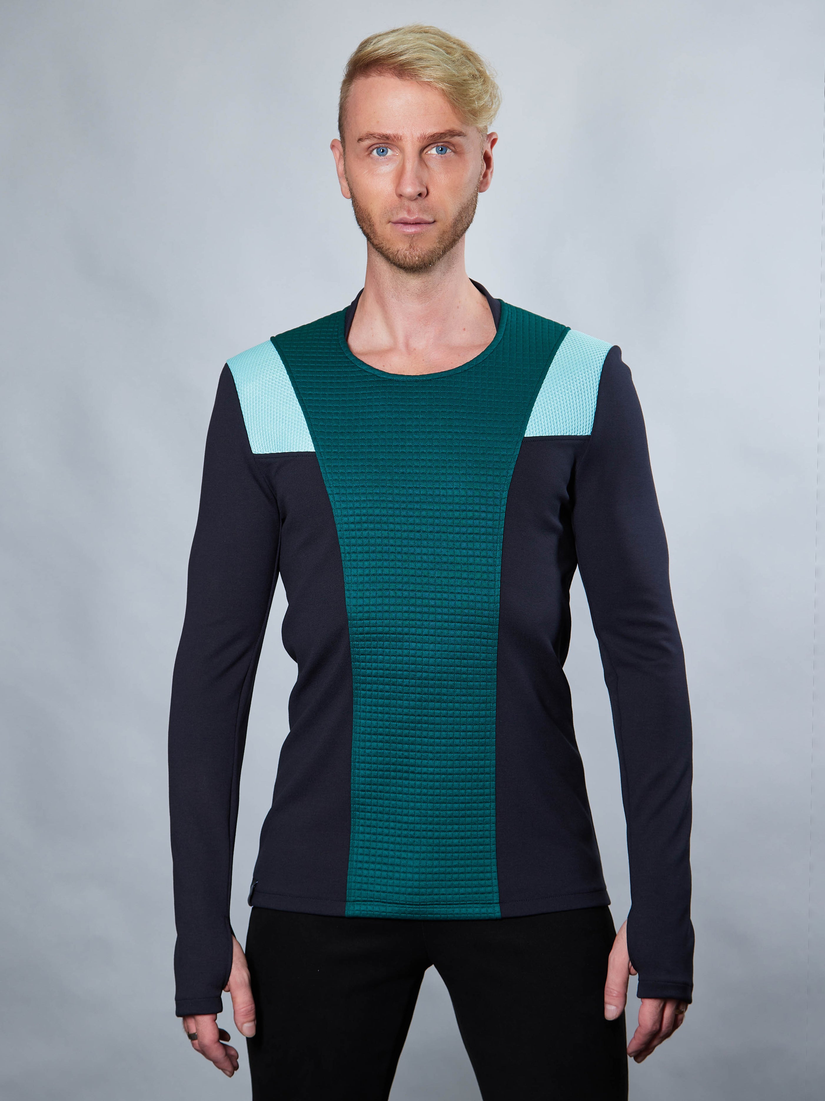 CC1-5 Green cyberpunk sweater