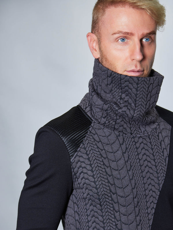 AB-L8 Asymmetrical sweater