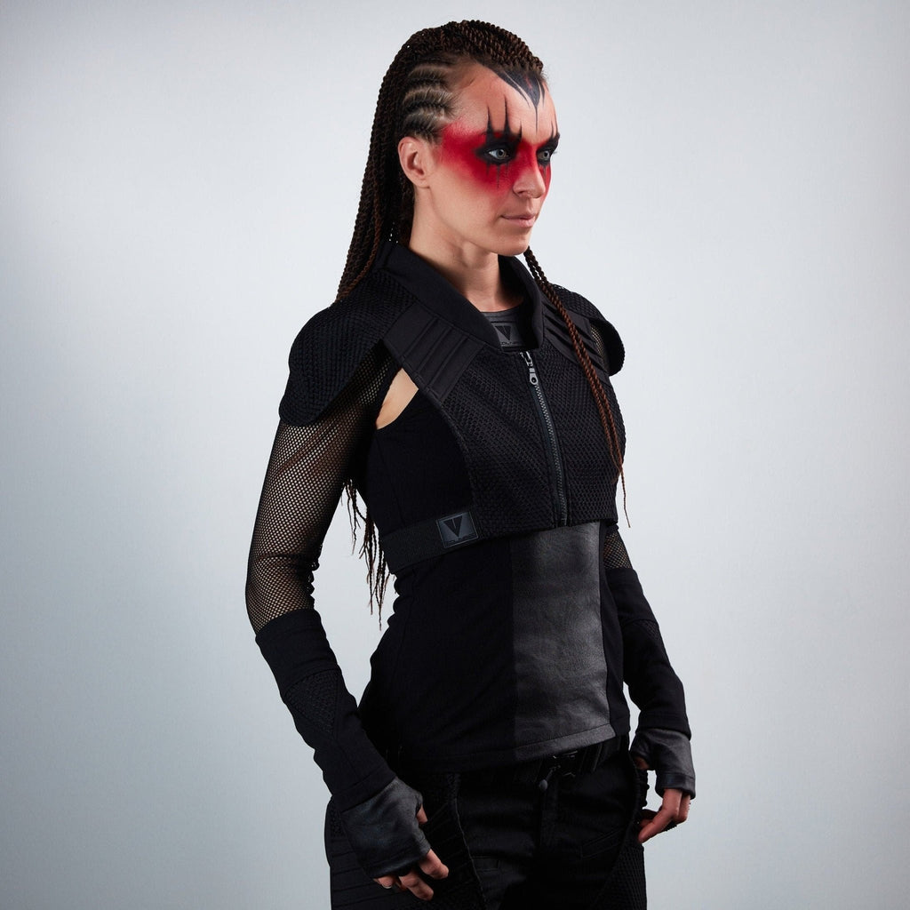 488 Black sci-fi vest