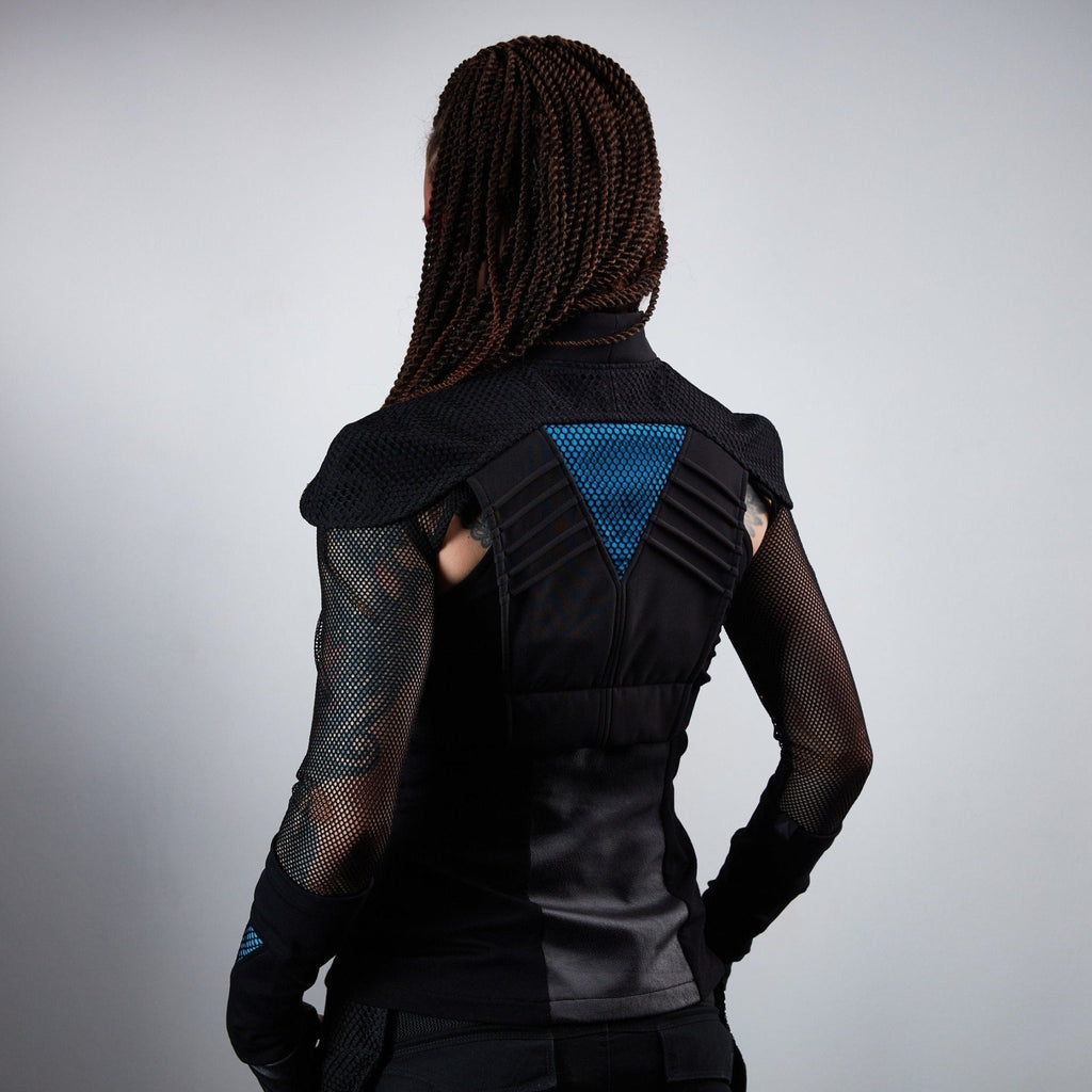 488 Black sci-fi vest