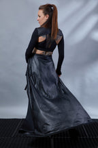 CT7 Black crop top