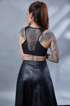 CT7 Black crop top