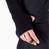 FG Black fingerless gloves