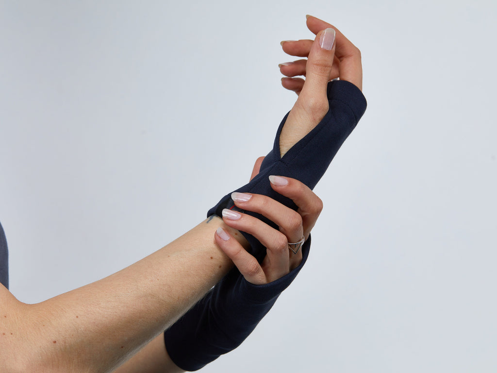 WRW-8 Gray arm warmers