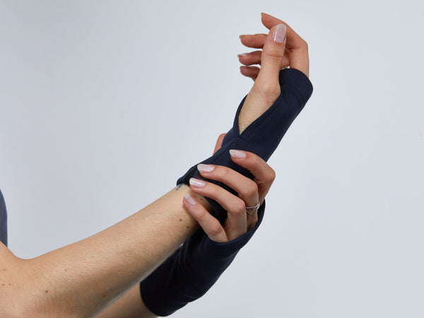 WRW-8 Gray arm warmers