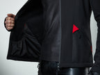 SIX-R Black softshell jacket, reflective