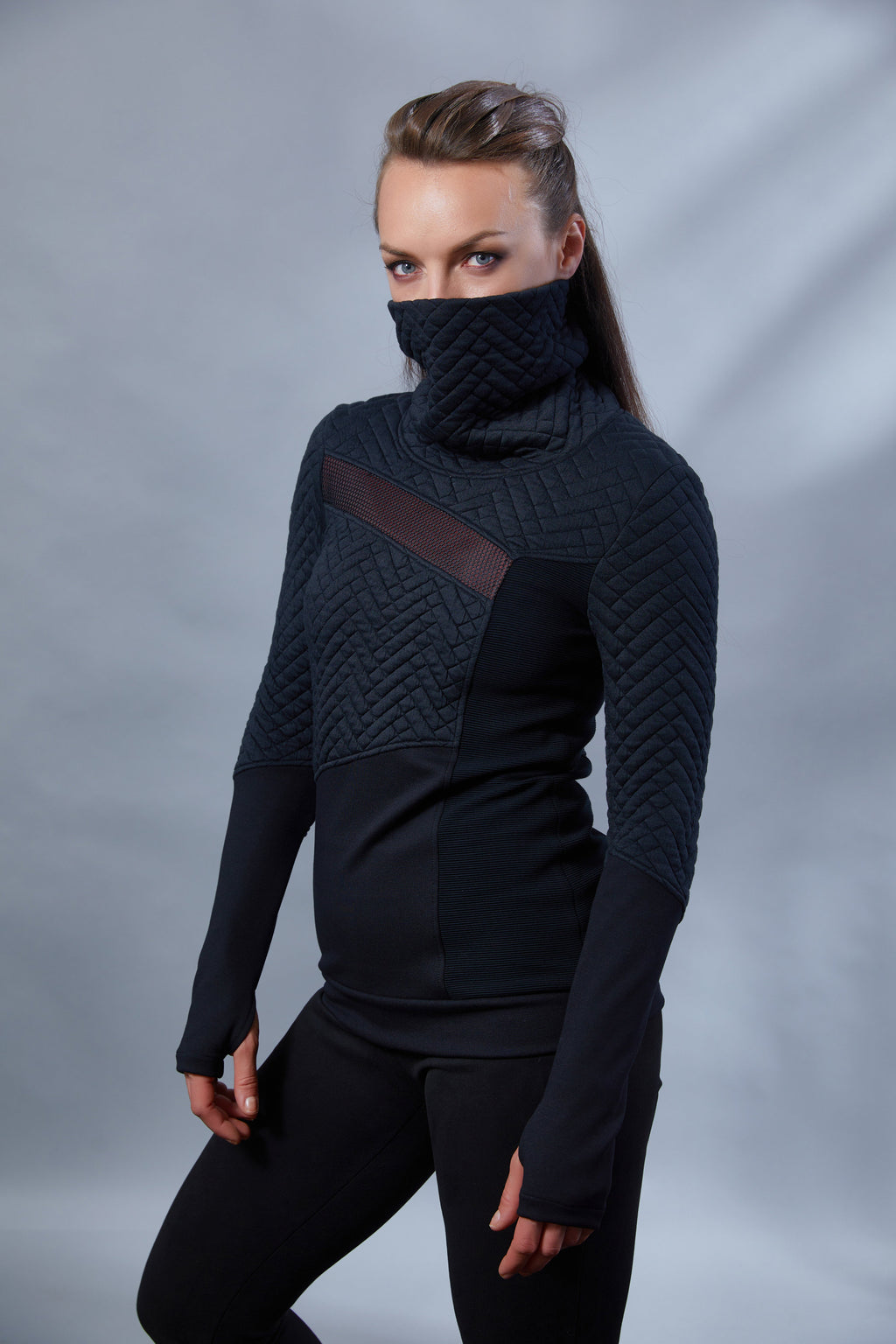 LL-9 Women's asymmetrical sweater