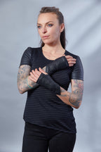 SN Women's shirt with asymmetrical hem