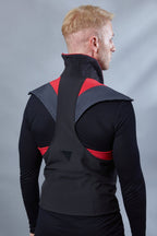 OD-L Black futuristic vest - zolnar
