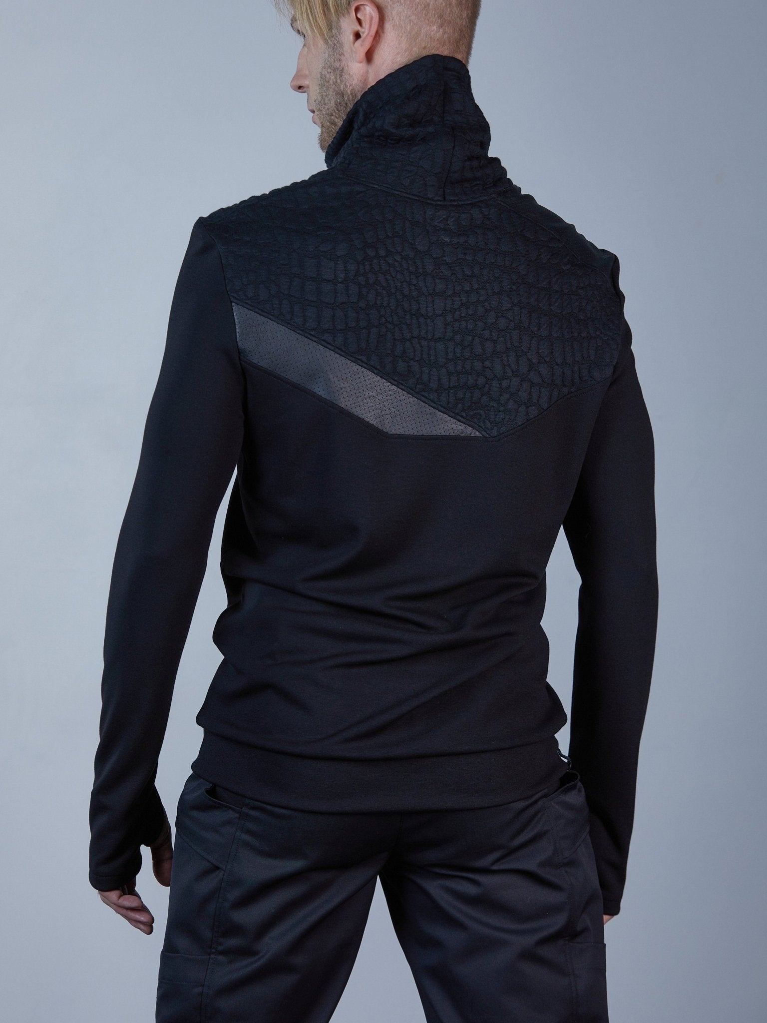 PR black sweater