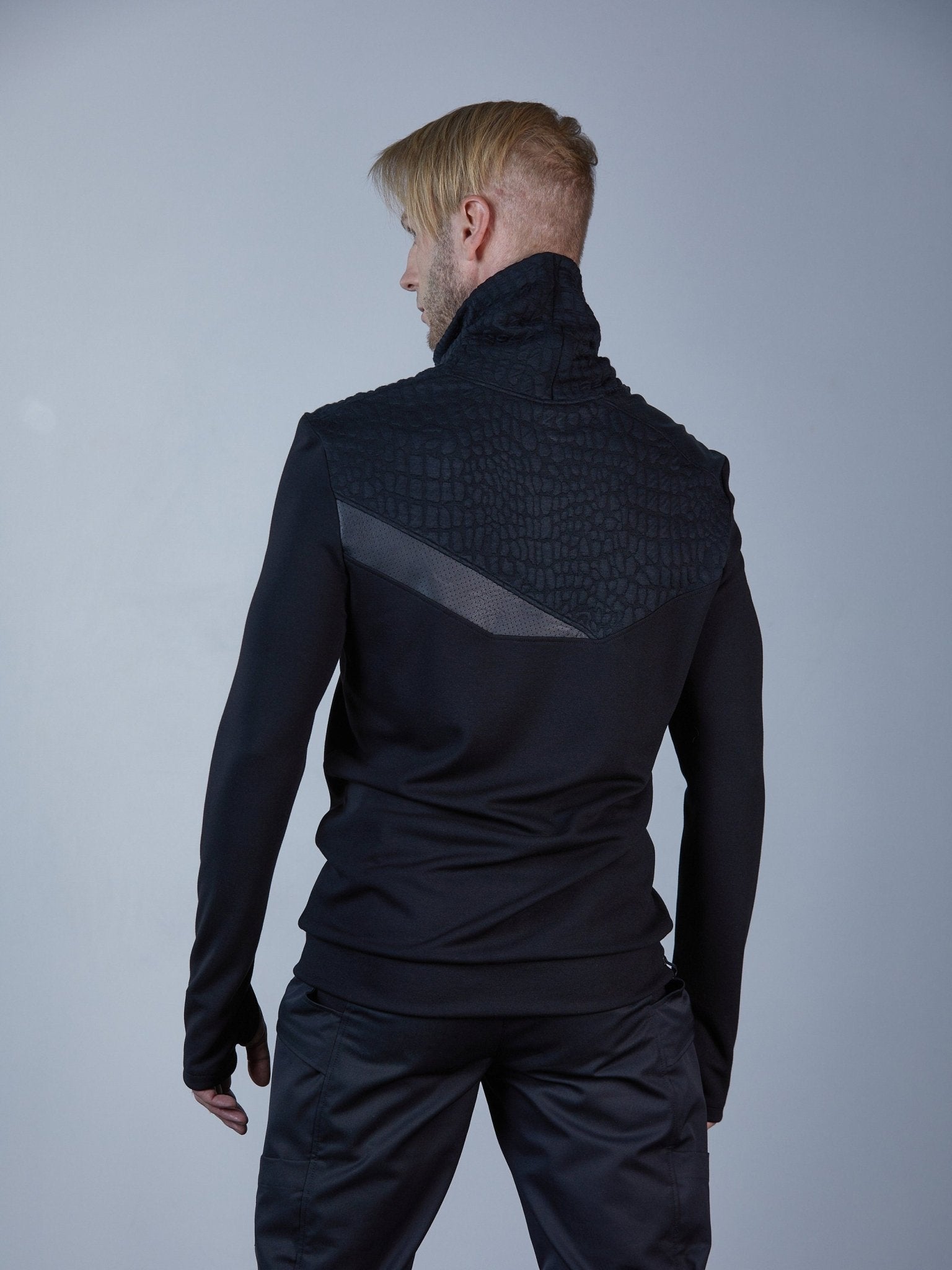 PR black sweater