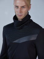 PR black sweater