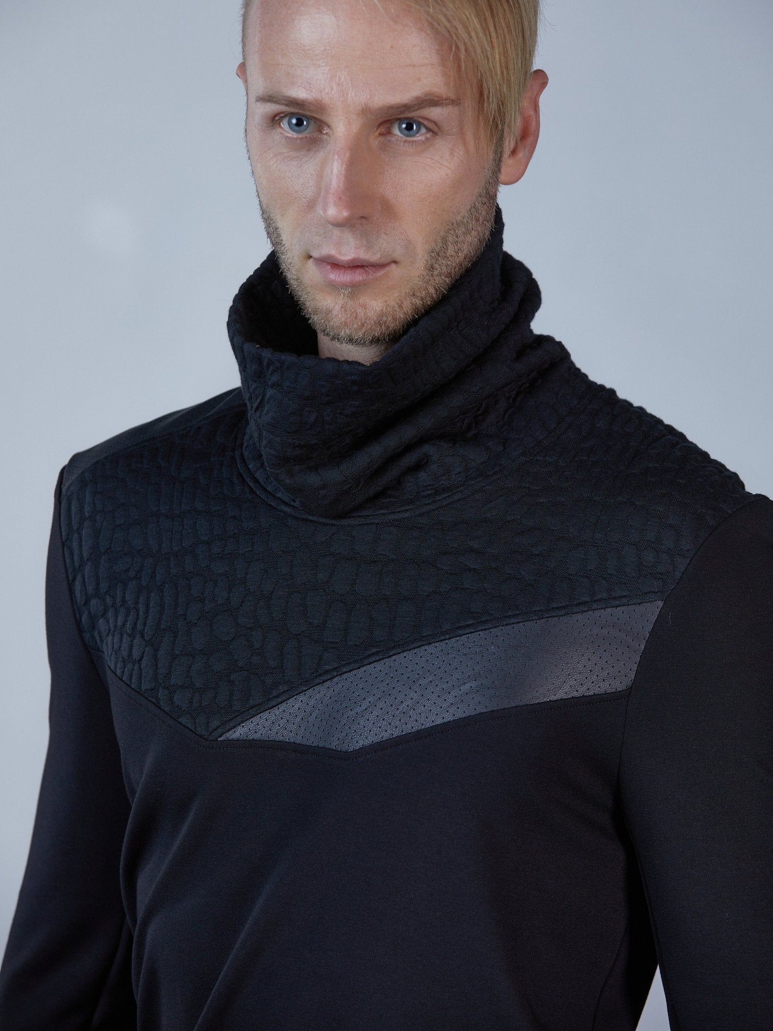 PR black sweater