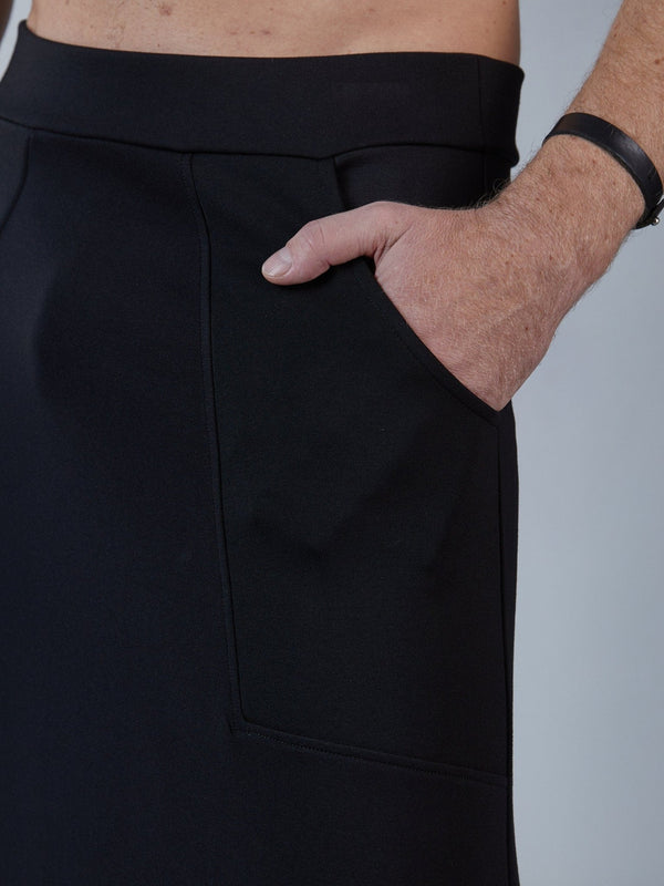 SK-P Men's maxi skirt with pockets